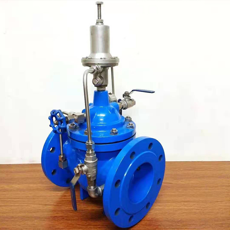 500x安全稳压持压泄压阀消防管道水利控制阀法兰持压减压阀