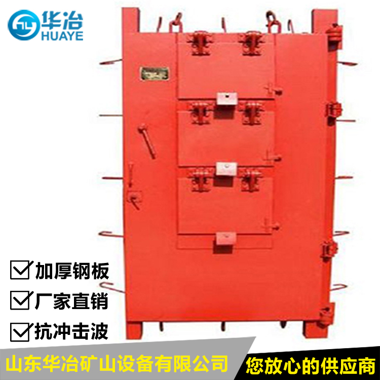 华冶 FM2500/1118抗冲击波密闭门 煤矿用密闭门厂家