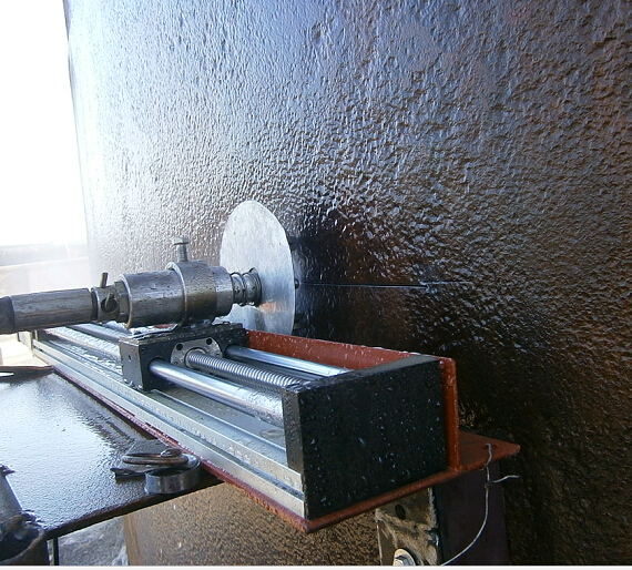 江苏连云港水切割 化工油罐管道拆除水切割 水刀施工