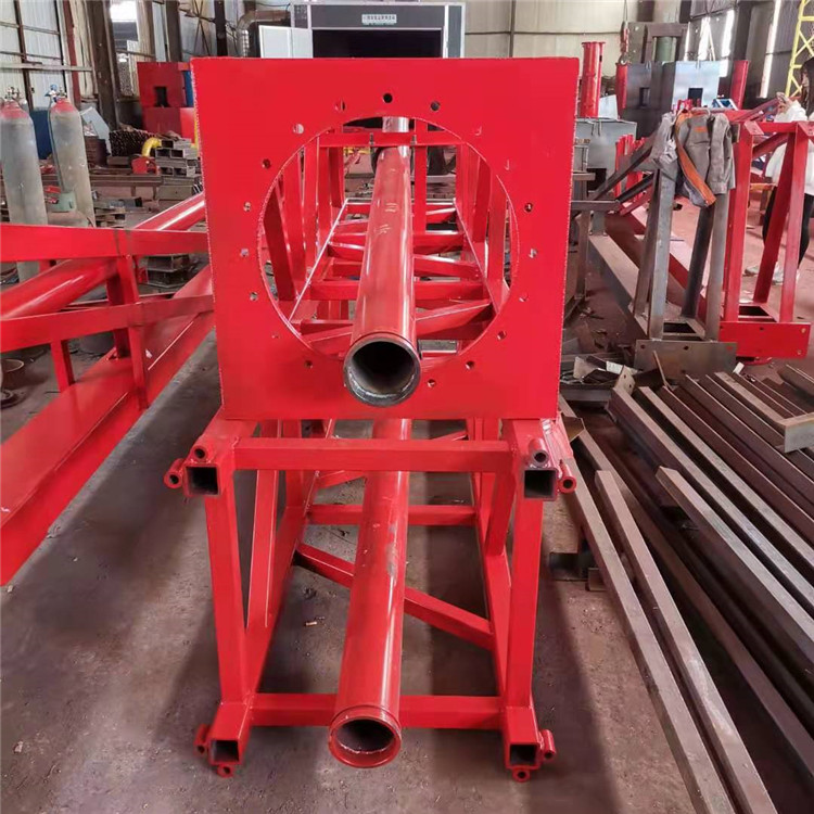 手动混凝土布料机22米手动内爬铝膜塔式布料机支持定制厂家直售