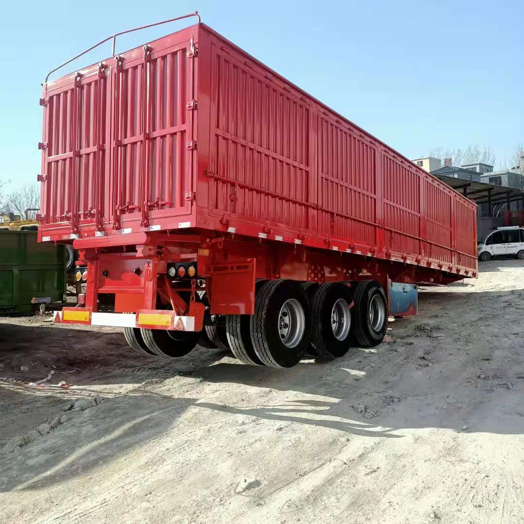 骨架后翻半挂车30英尺骨架自卸半挂车95米骨架后翻车