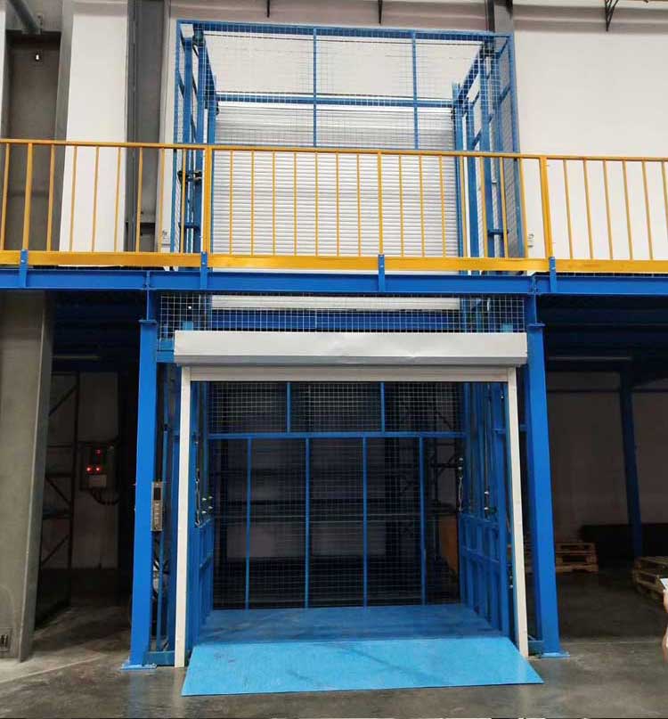 路安青岛8吨液压升降工厂简易货梯sdla18厂家定制直供