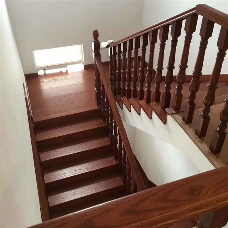 南京楼梯厂家实木楼梯别墅楼梯定做全屋整木定制复式阁楼楼梯