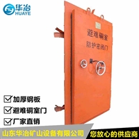 华冶 防爆避难硐室防护门 煤矿避难硐室设计门厂家