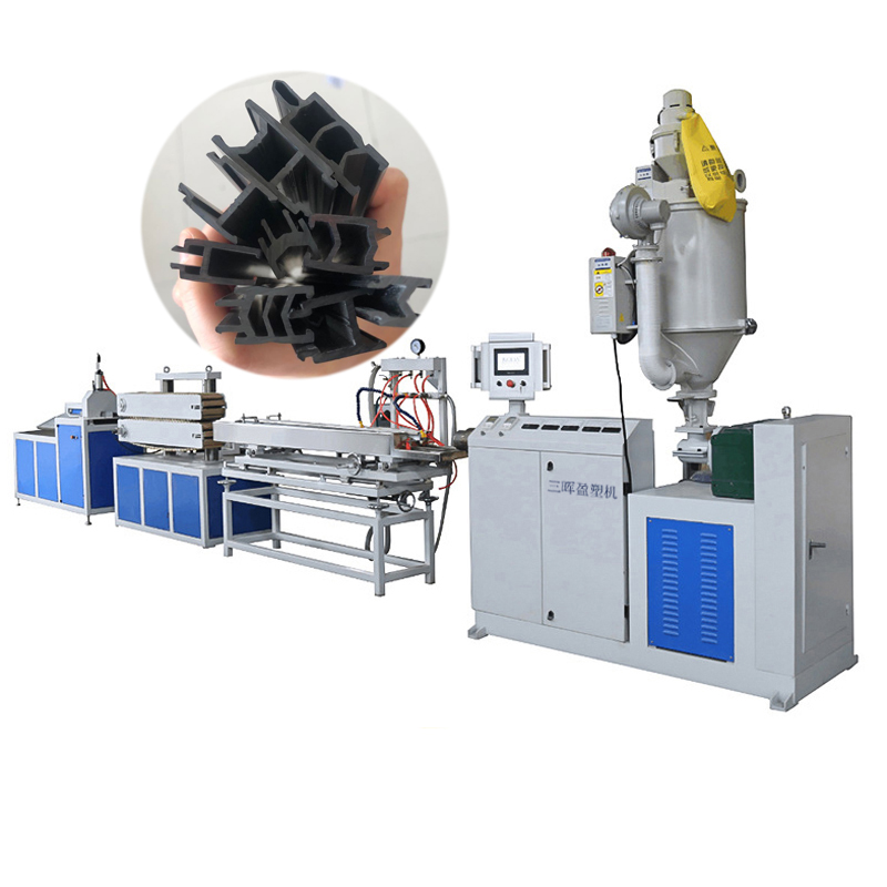 pa66断桥铝隔热条生产设备 广东挤出机尼龙隔热条的外形尺寸精度不