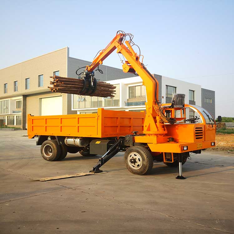 四不像随车抓小型四不像抓木机定制精达验车付款