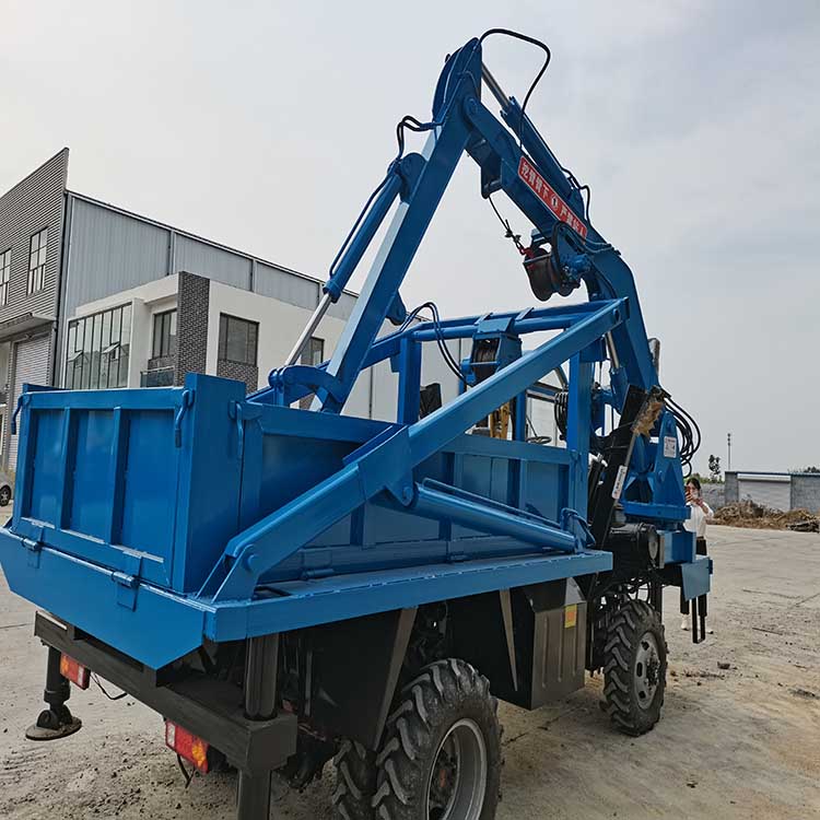 液压全自动下葬车四驱农用龙门吊精达上户无忧