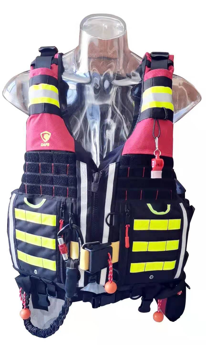 指挥终端救生衣gps个人定位救生衣200n大浮力马甲