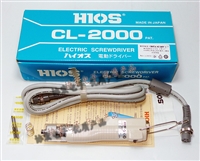 HIOS CL-2000 screwdriver电动螺丝刀CLT-50 CL-3000 4000 6500