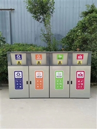 北京户外垃圾分类驿站垃圾房定做