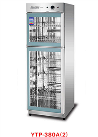 康煜YTP-380A2商用消毒柜  中温餐具保洁柜 上下两门消毒柜