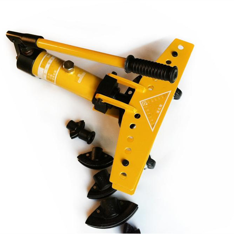 手动弯管机 鸿奕钢管弯曲器弯厚壁管 整体式液压弯管器swg-3寸