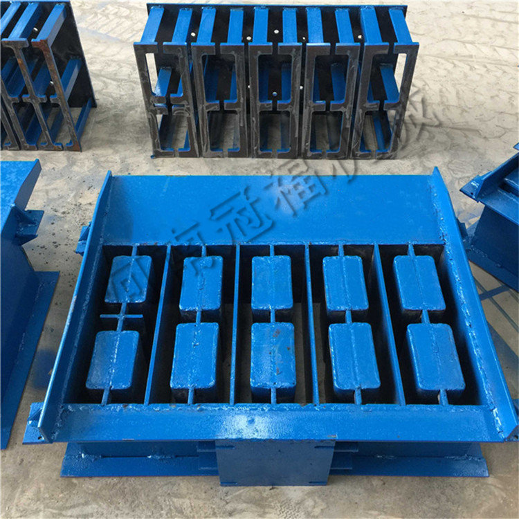 异形花砖模具 水泥支撑垫块模具 冠福全自动免烧砖模具