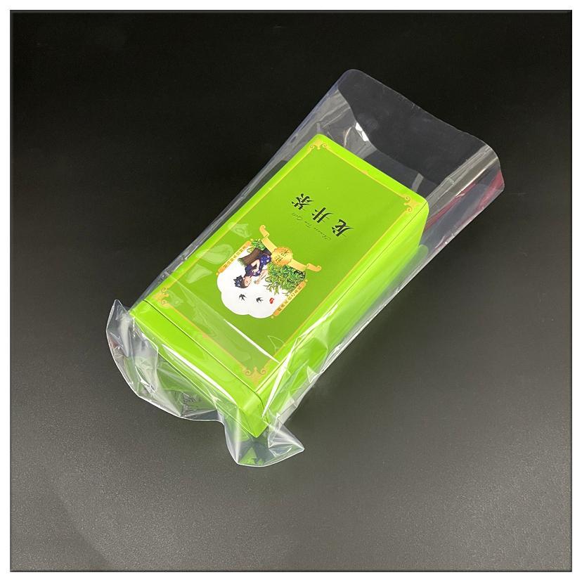 茶叶罐铁罐收缩膜礼盒热缩袋台湾茶吸塑膜包装袋