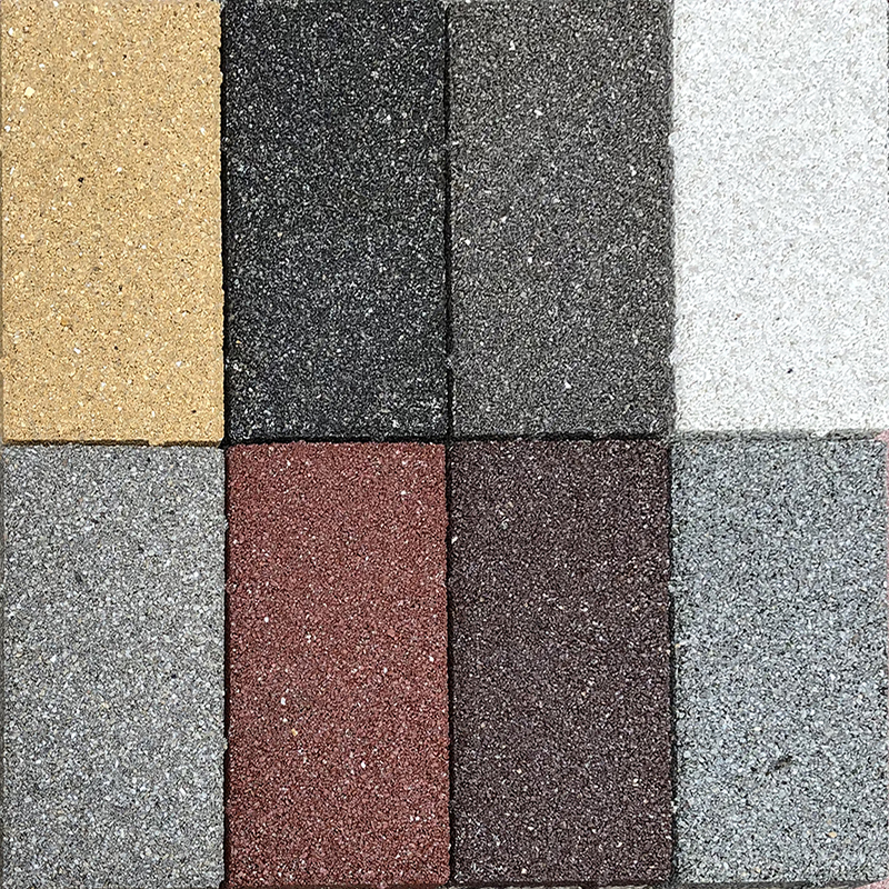 室外花园彩砖海绵吸水砖陶瓷颗粒透水路面砖环保生态广场马路地砖
