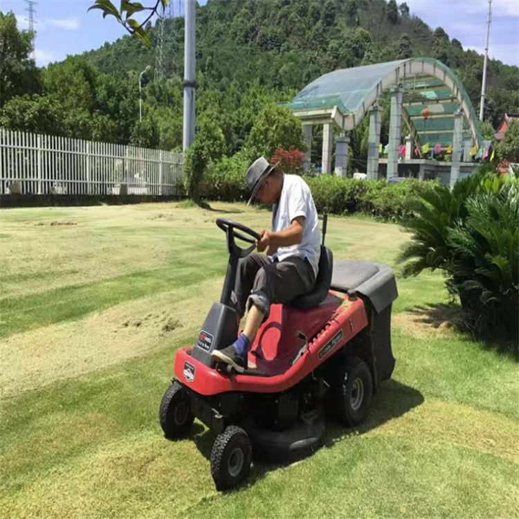 川崎2442雙刀座駕割草機江蘇泰州高爾夫球場割草機 浙江麗水草坪車