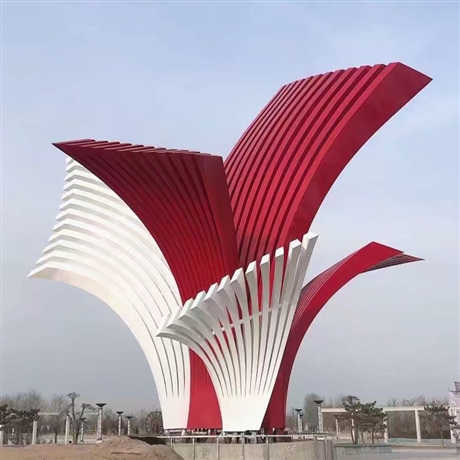 现代不锈钢艺术雕塑