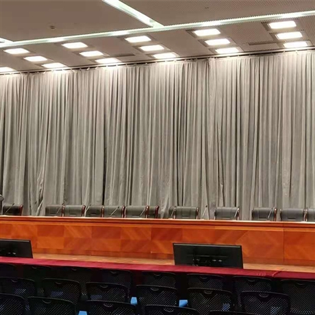 今朝玉达密云县大号型舞台幕布上门安装防火舞台幕布厂家