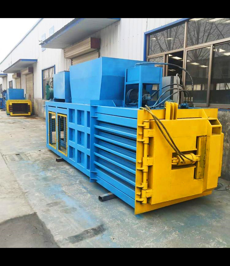 液压废纸打包机 生产厂家供应 棉花秸秆打捆机 全自动废铁削压块机