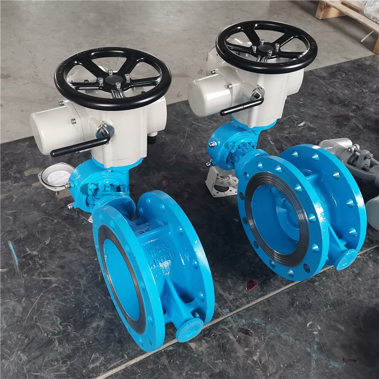 攻亿 排水管道电动蝶阀 d943h-16c dn400智能开关型电动蝶阀