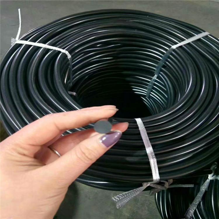 朔涵减震橡胶棒黑色橡胶圆棒高弹耐磨橡胶棒