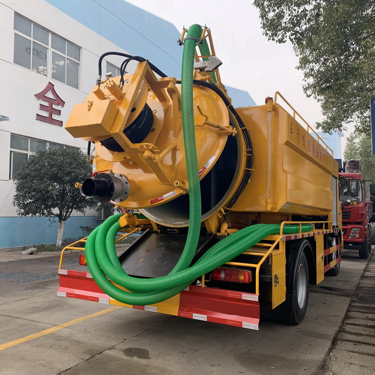 管道疏通吸污车 天锦12方14方15方清洗吸污车