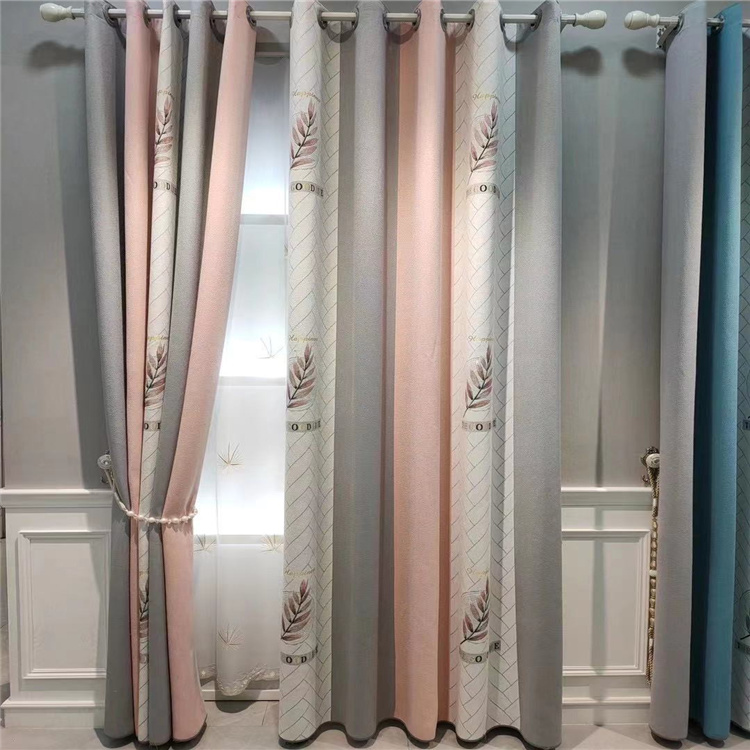 霍营窗帘定做家居布艺窗帘罗马杆定做零下视窗好窗帘