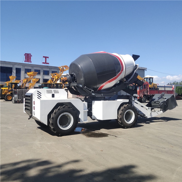 亳州移动混凝土搅拌站厂家青专自上料搅拌车4方