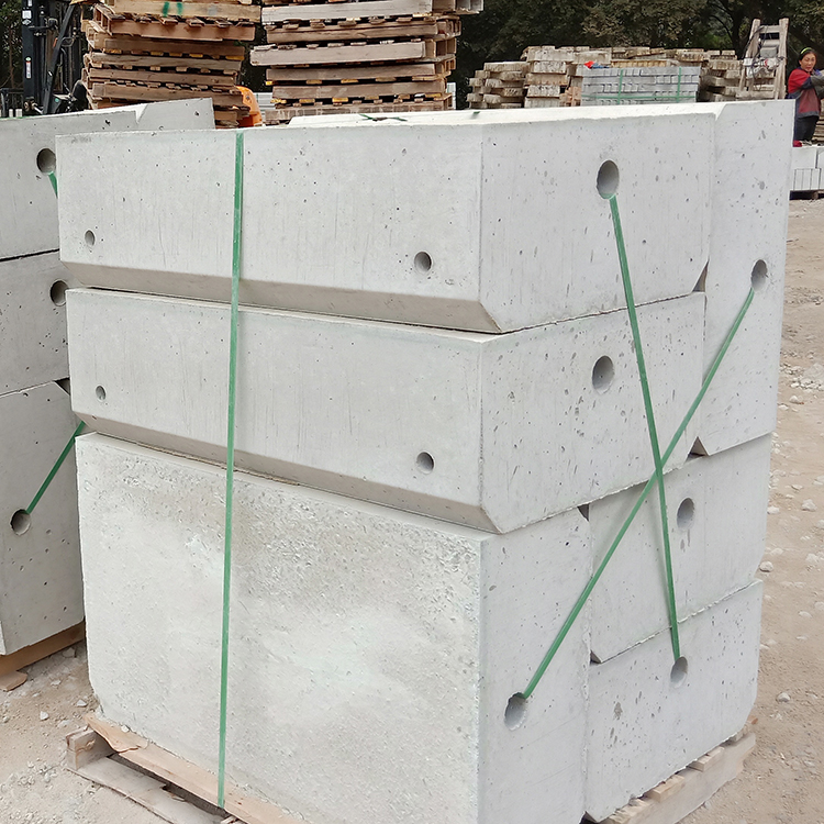 混凝土预制水泥墩 路基石市政工地施工 围挡底座固定基础块地基石