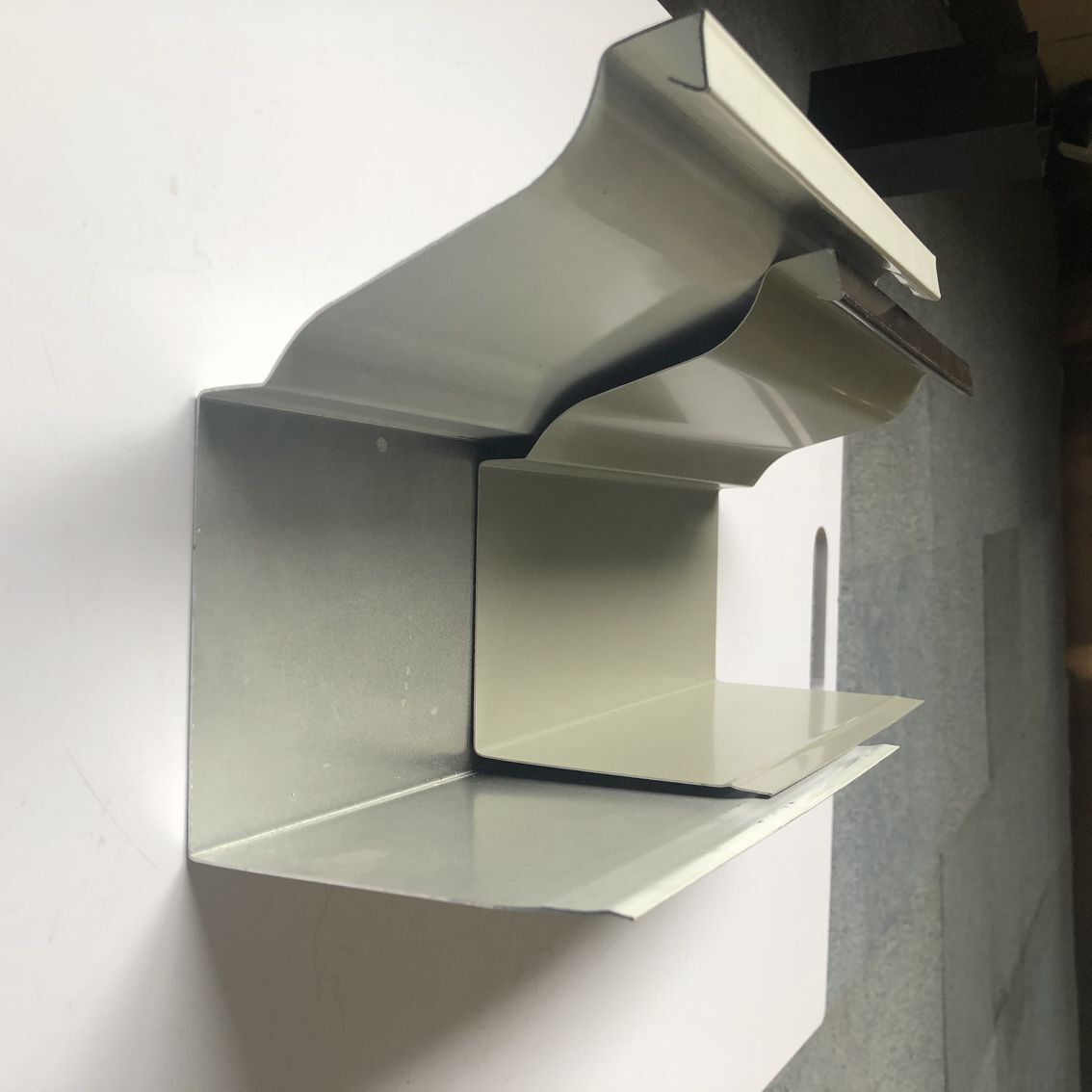 多层楼房用k型铝合金下水槽 金属檐沟 金属天沟厂家供应