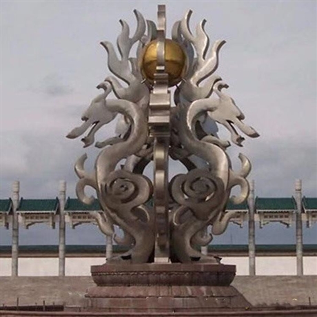 广场不锈钢雕塑