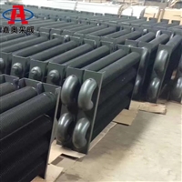 嘉奥 大棚用翅片管暖气片 GC-420-II-20螺旋铝制翅片式换热器