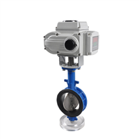 供应电动对夹蝶阀 D971X-10 软密封对夹蝶阀 电动衬胶蝶阀 智能型