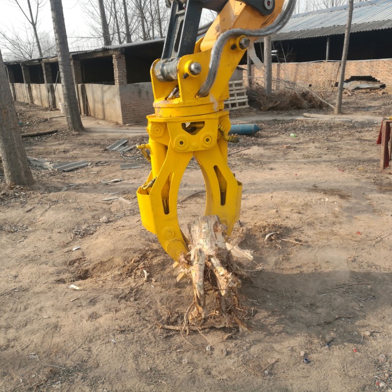 液压抓木器回转液压抓木器品晟订做