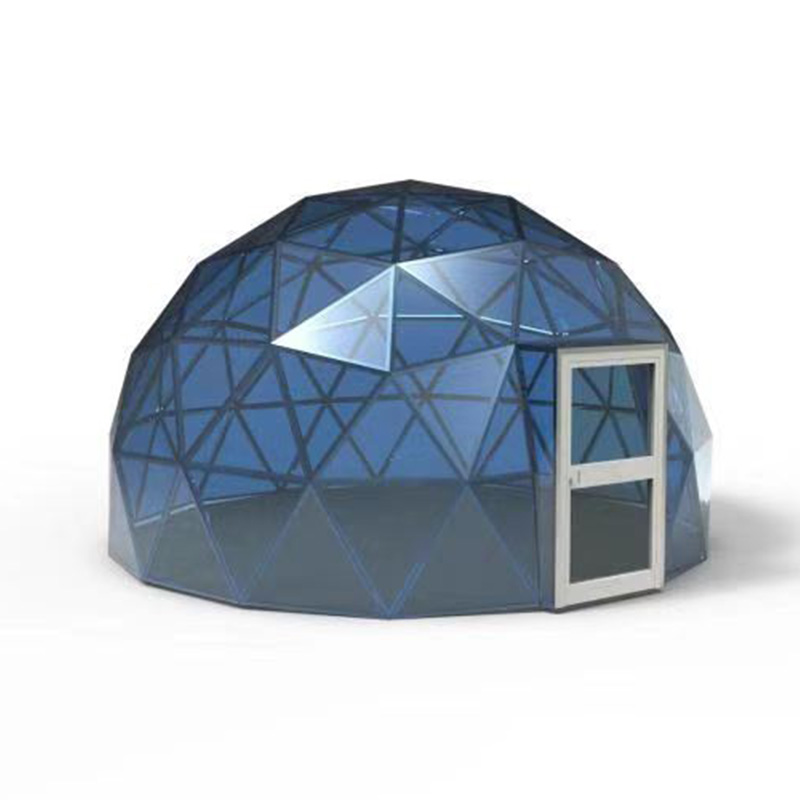 产品名称:半球玻璃保温防潮透明观景星空屋(主图)产品规格: 1/半球φ