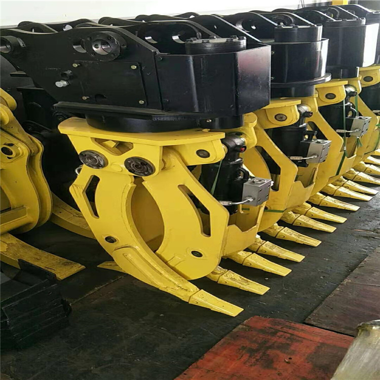 尚工 液压夹木器安装方法 液压夹木器原理 液压夹木器设计