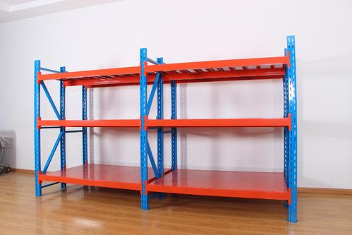 三立柱加宽仓库货架布料原料成品仓库货架重型三立柱货架中型三立柱