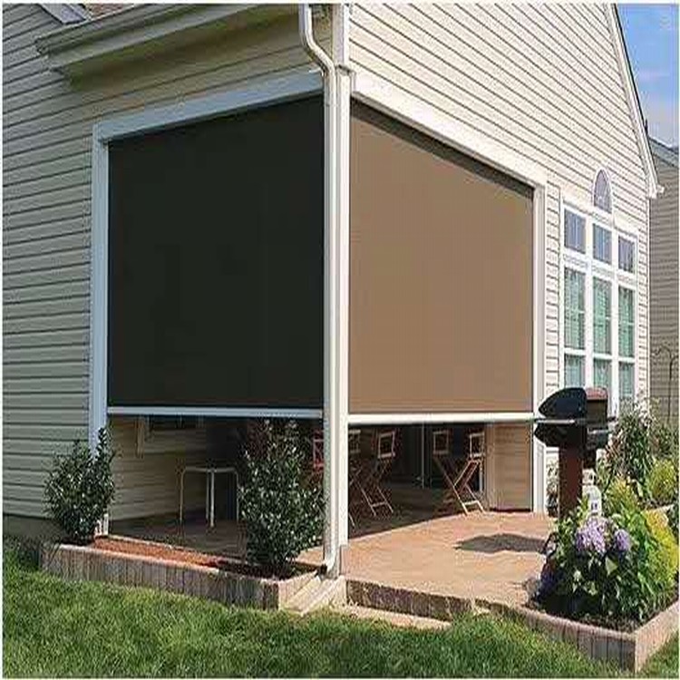 晋中防风帘被动房卷帘窗制作维景遮阳