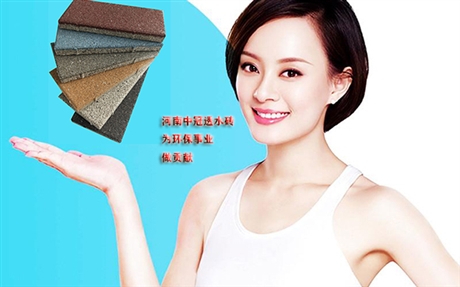 蜂窝状陶瓷颗粒透水砖 透水透气性能好