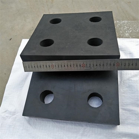 海晨供应 连廊网架支座 桥梁网架支座 450*450*50网架抗震支座报价