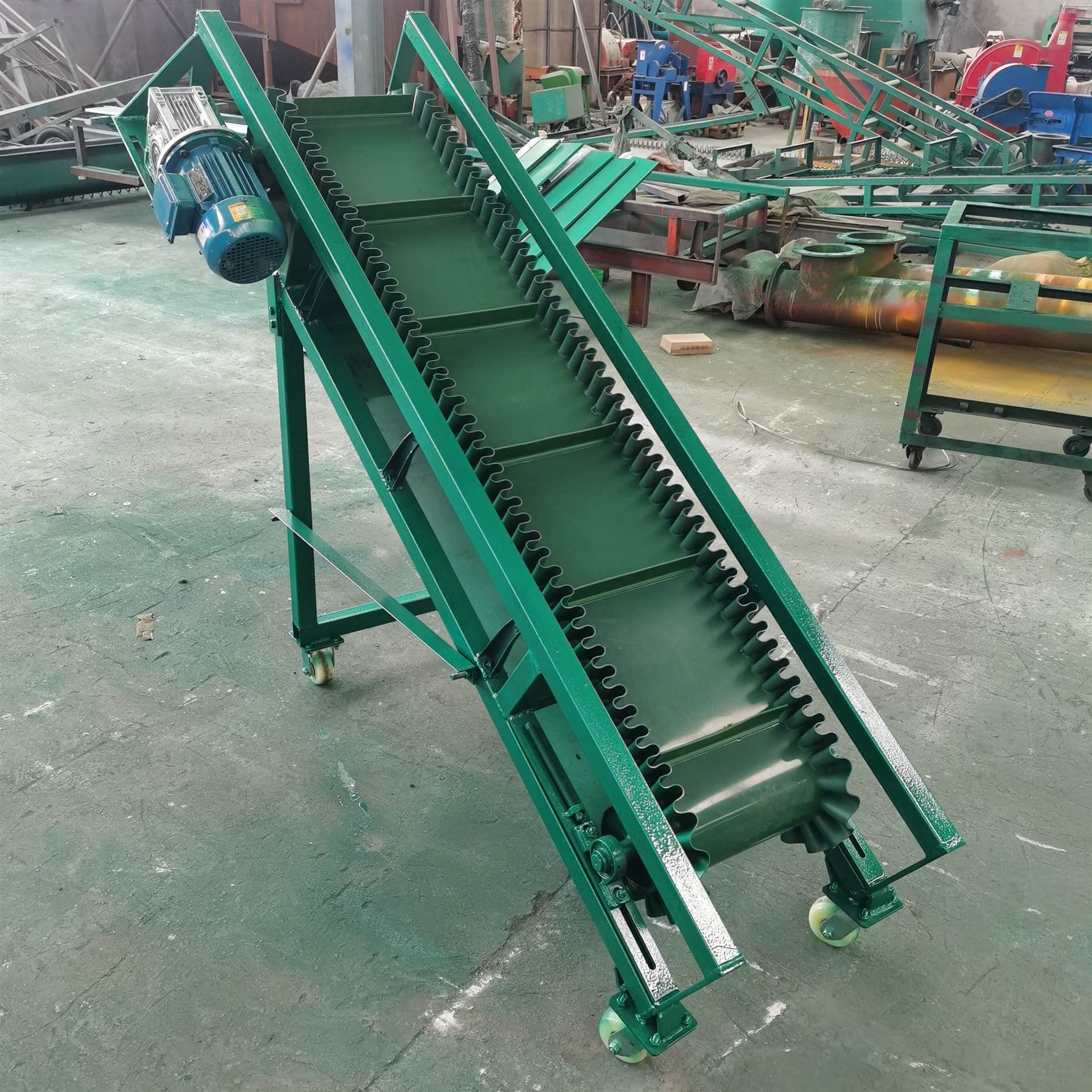 书本皮带输送机砂石物料爬坡皮带输送机zcjb锦辉直供