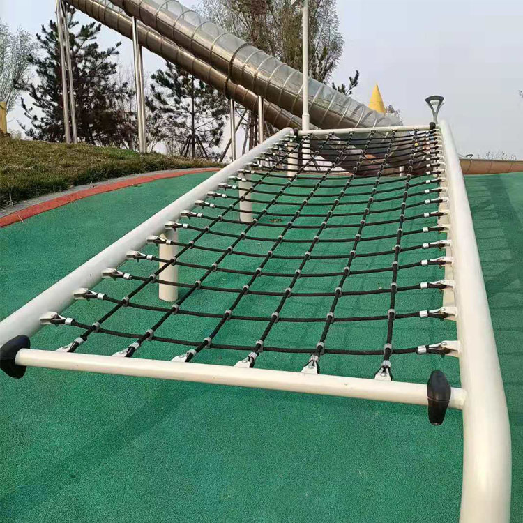 儿童体能训练攀爬网 幼儿园公园拓展攀爬网笼 博美非标游乐设备