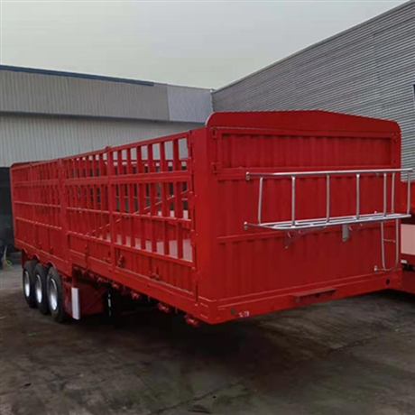 13米对开门高栏半挂车 价格稳定造型犀利