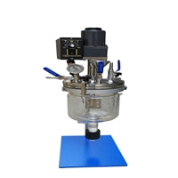 实验室真空搅拌机 均质乳化分散机 玻璃反应釜