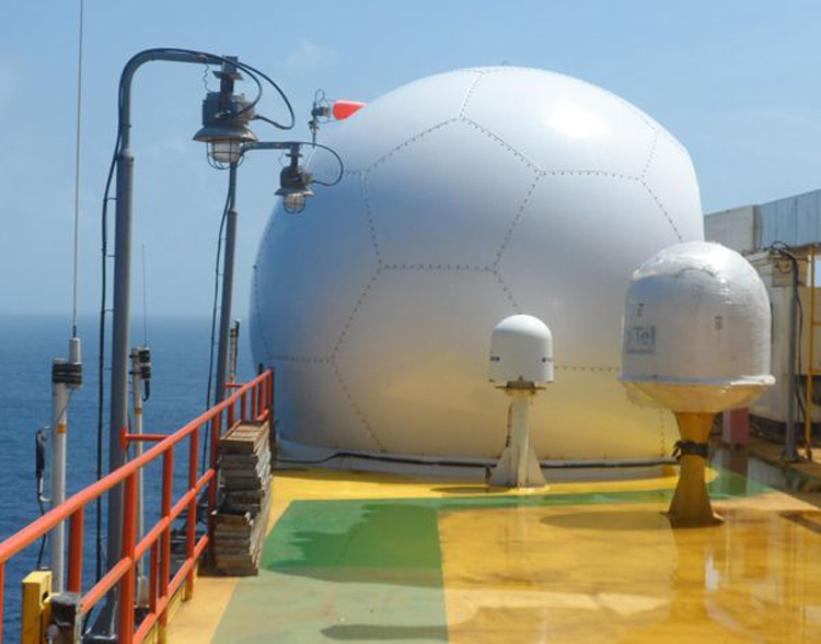 舰载动中通卫星通信天线罩车载动中通卫星通信天线护罩