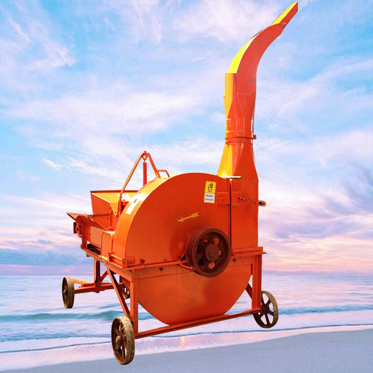 农作物秸秆切断铡草机30吨产量羊场铡草机