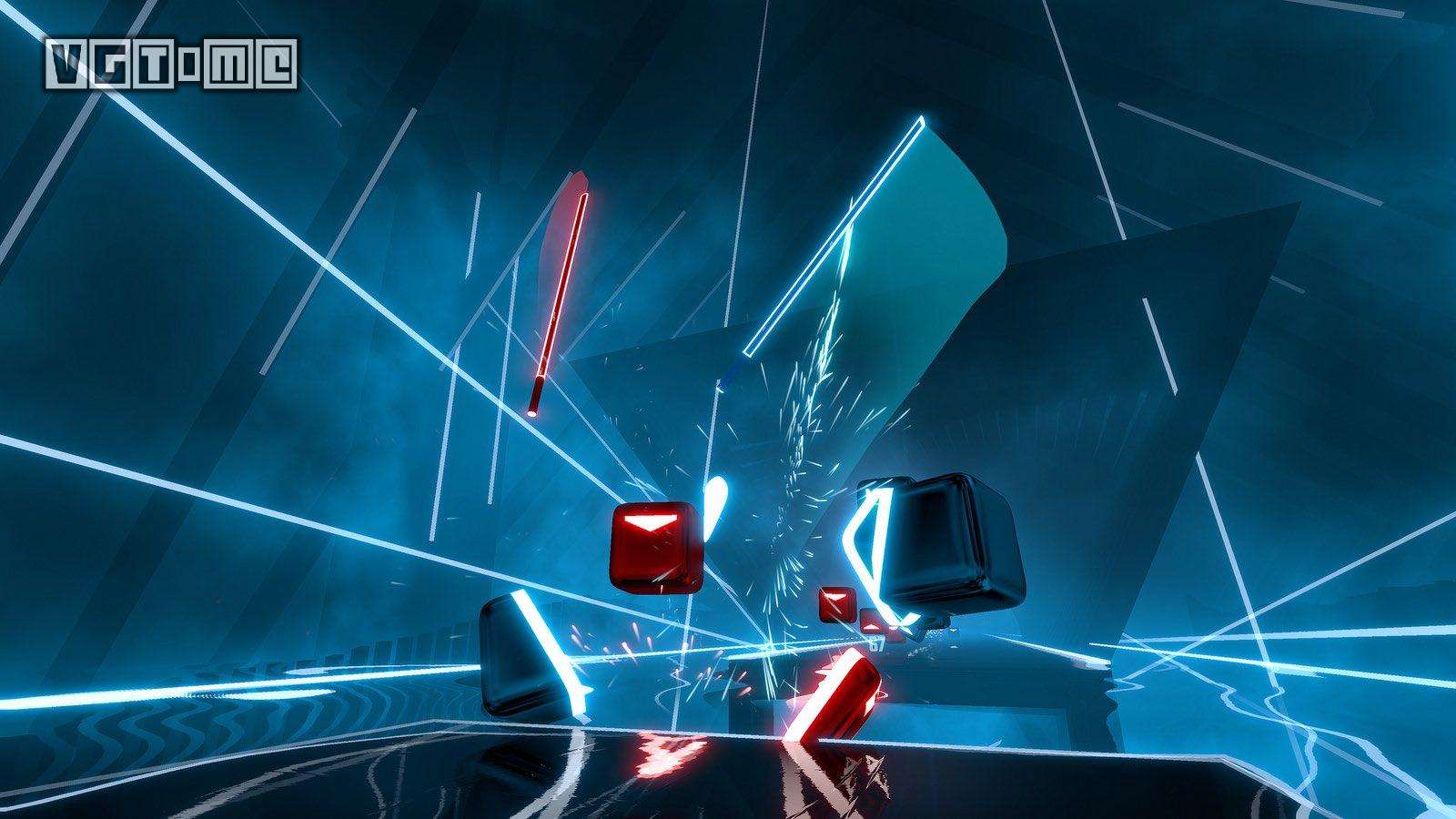 商场人气vr体验道具节奏光剑游戏互动ar游戏