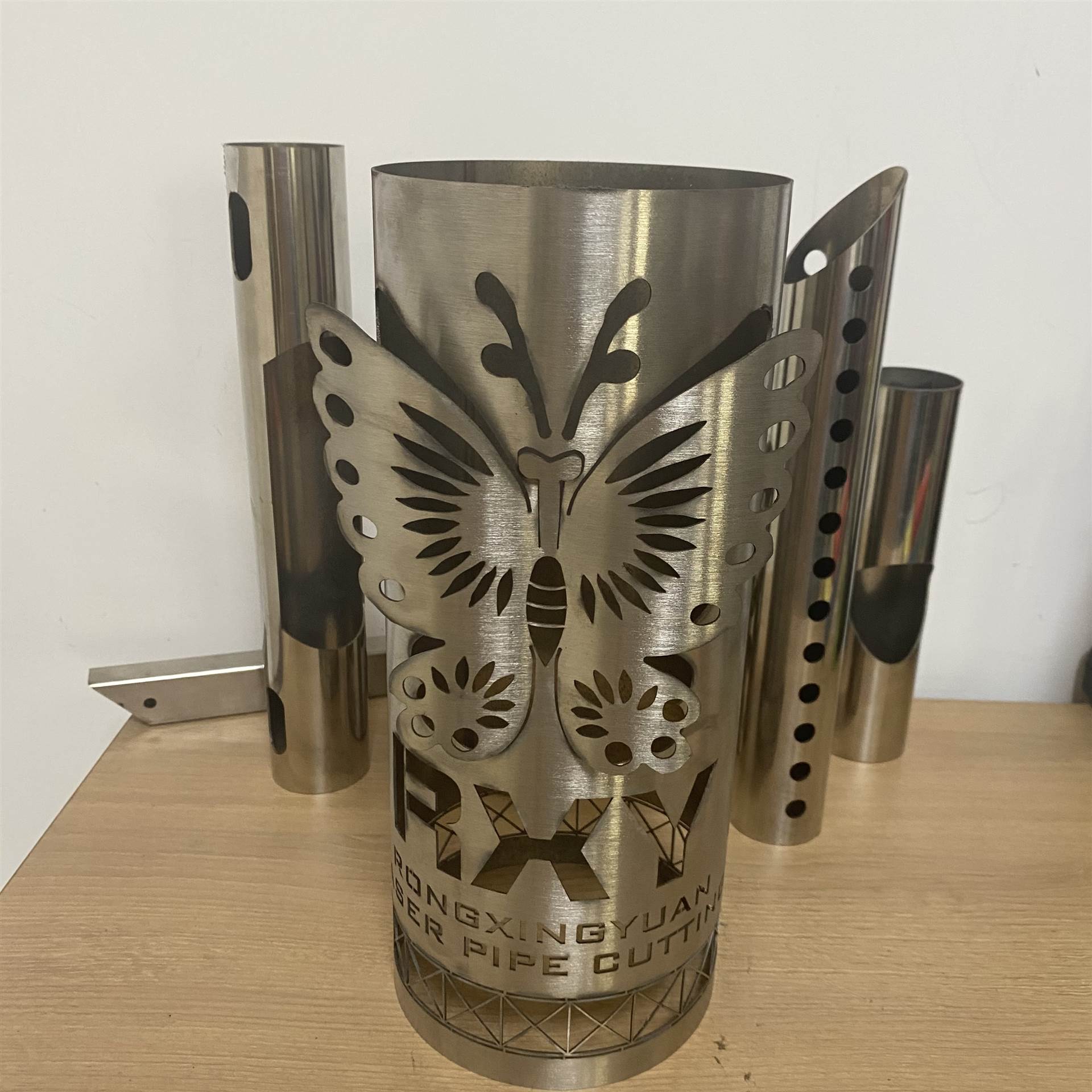 直径159mm不锈钢管激光切割加工 佛山激光加工不锈钢管厂