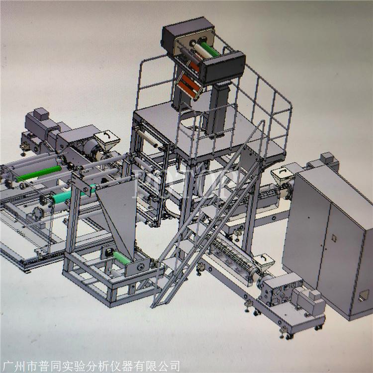 普同 五层共挤吹膜实验线 三层共挤式小型吹膜机 货源充足