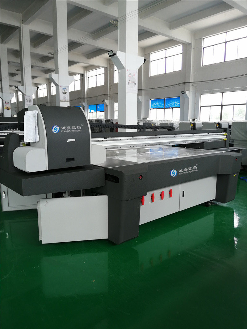 大型工业级uv平板打印机g5g6磁悬浮高速背景墙彩印设备